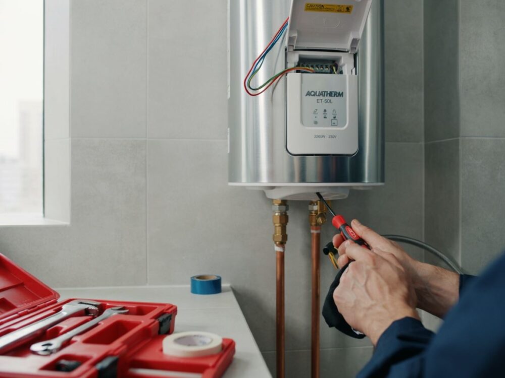 podłączenie termy elektrycznej