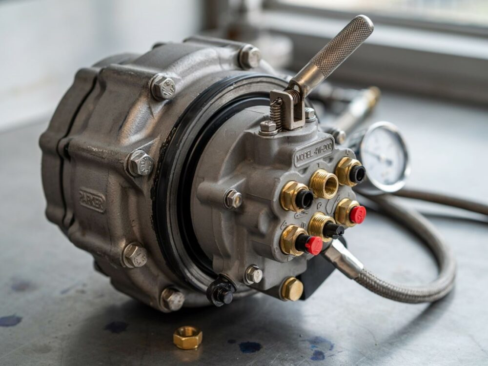 schemat hydraulicznego połączenia