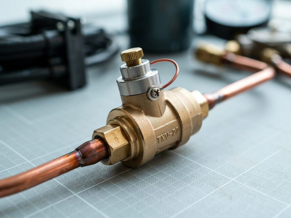 zawór rozprężny w systemie HVAC